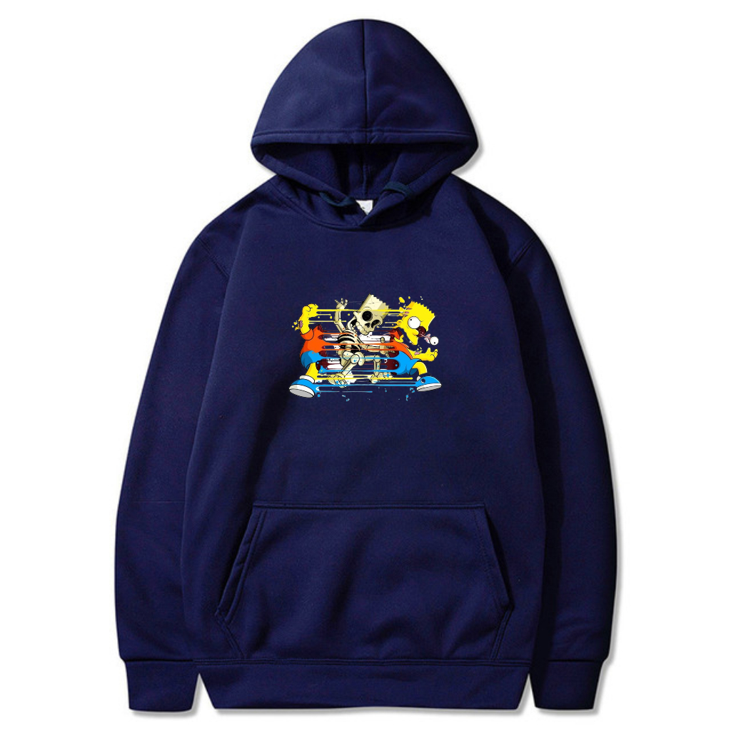 Hoodie pria Simpsons Gambar esthetic unisex | Jaket Musim Panas / Hoodie Casual Jumbo Bisa Reques Warna | Hoodie Gambar Simple