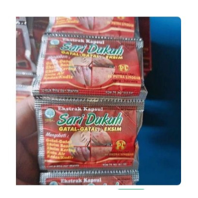 

Jamu Herbal Kapsul Sari Dukuh Renceng Obat Gatal-Gatal, Eksim Kering, Eksim Basah, Kadas, Kurap