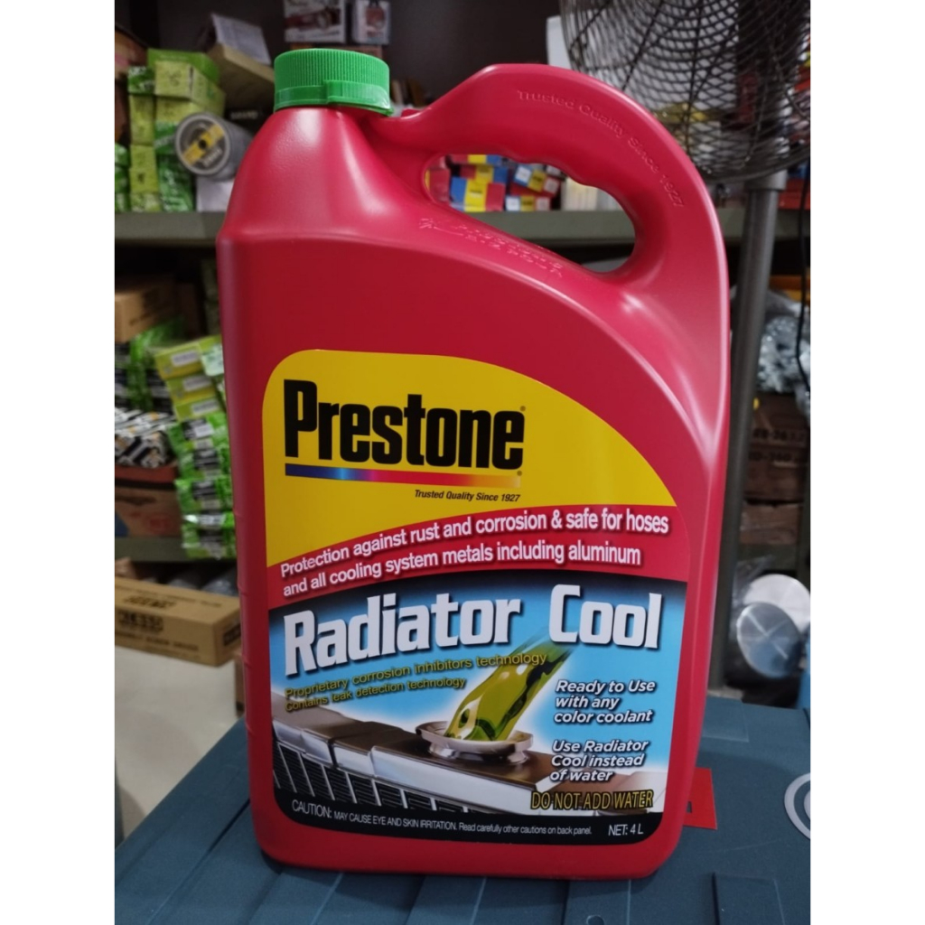 PRESTONE RADIATOR COOLANT 4 LITER / AIR RADIATOR COOLANT 4L