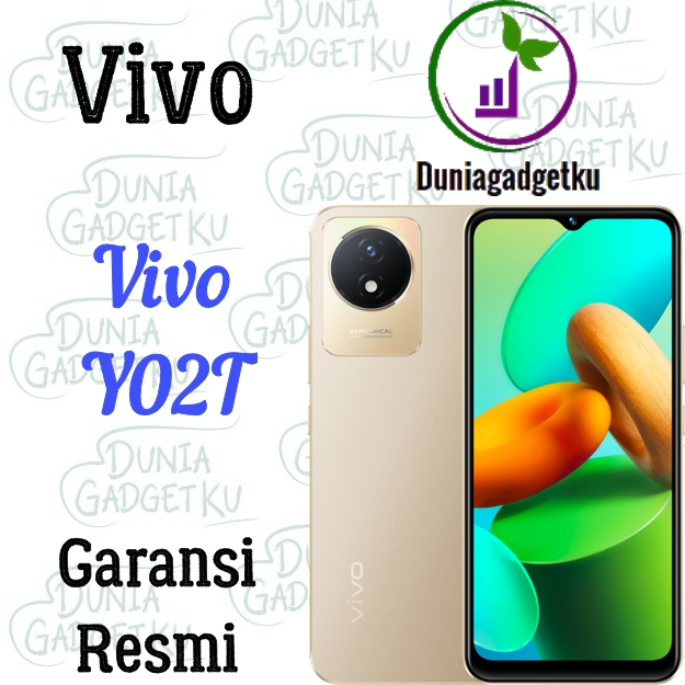 Vivo Y02T 4/64 GB Garansi Resmi