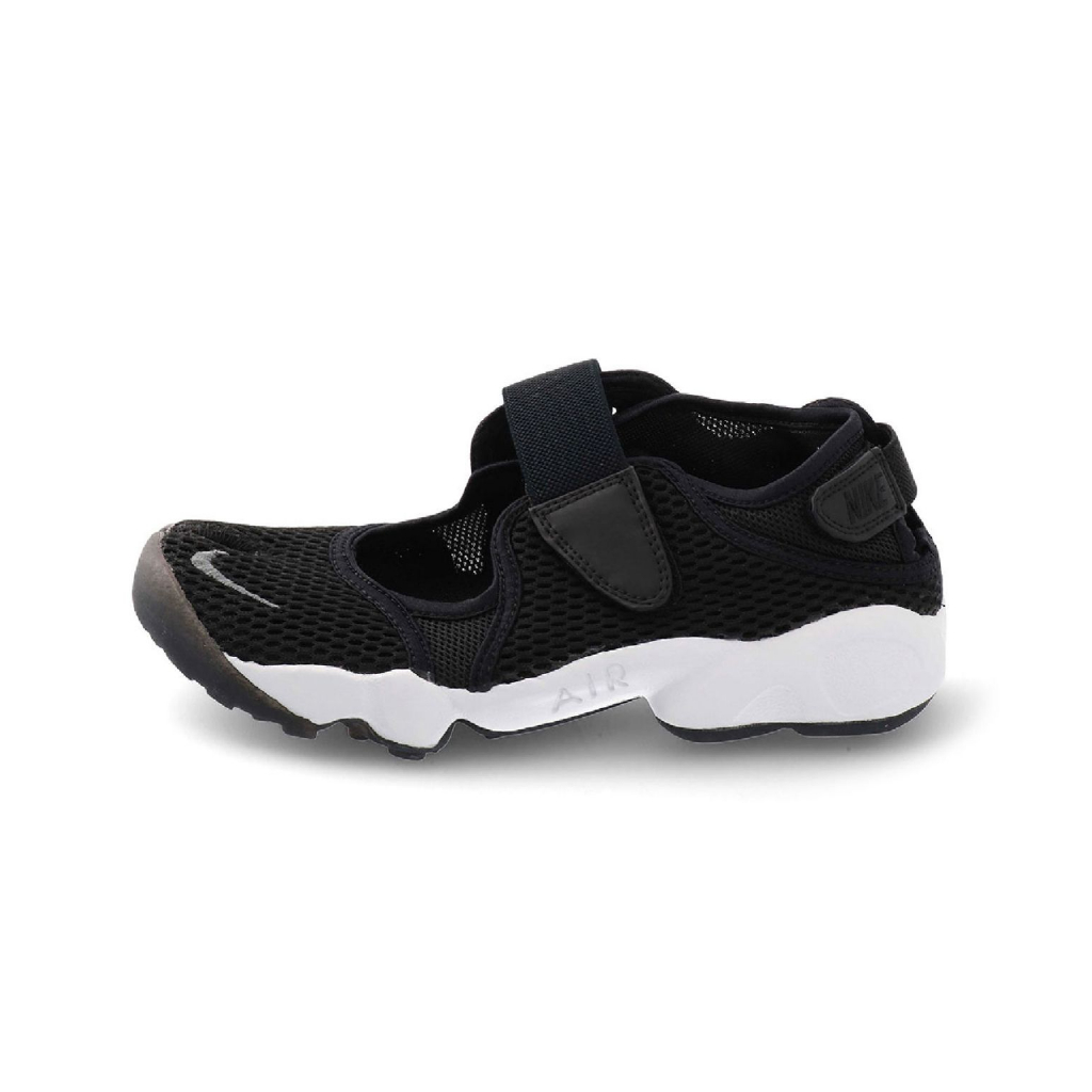 Original NIKE Air Rift Breath Black Hitam Putih AUTHENTIC TERLENGKAP