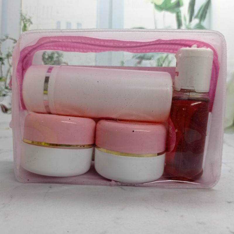 Baby Pink 4in1 Glowing// Sabun Cair,Toner,Cream siang,cream malam