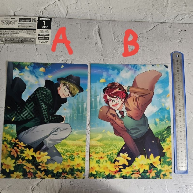 official merch A3 clearfile chikage utsuki sakuya sakuma