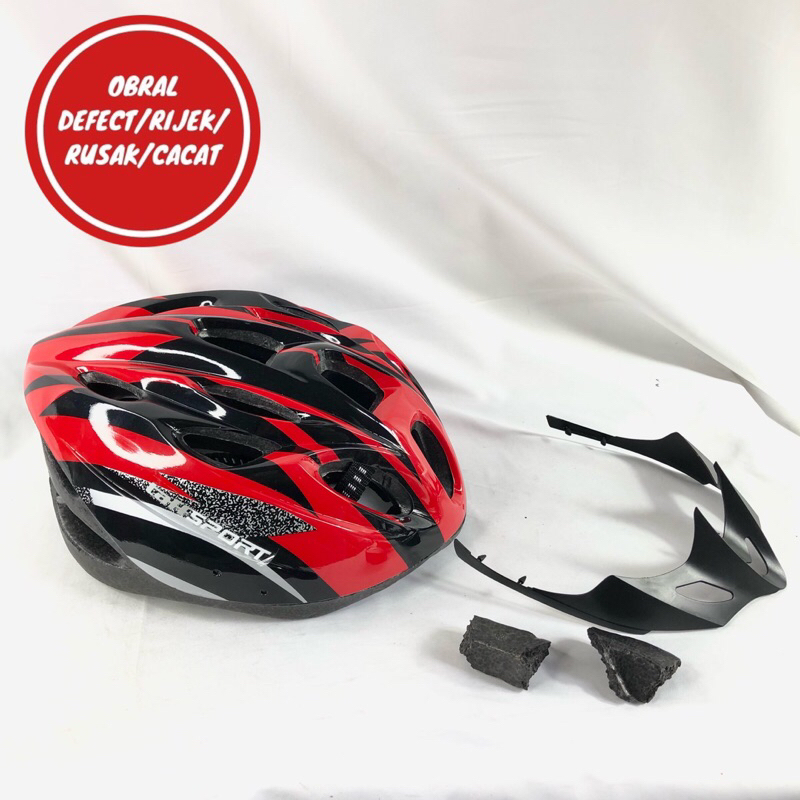 [OBRAL RIJEK] Helm Sepeda EPS Foam PVC Shell - x31