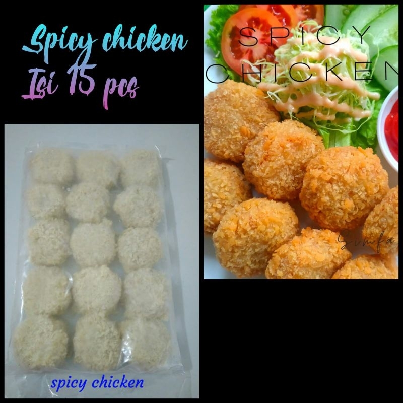 

Spicy chicken homemade Frozen (khusus instant dan sameday saja)