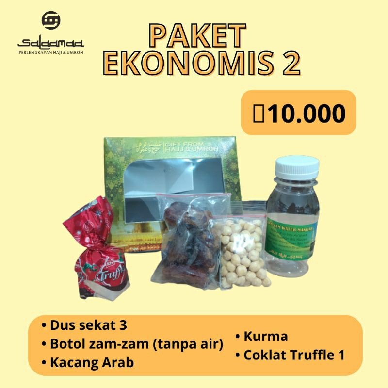 

Paket Ekonomis 2 (Oleh oleh haji umroh)