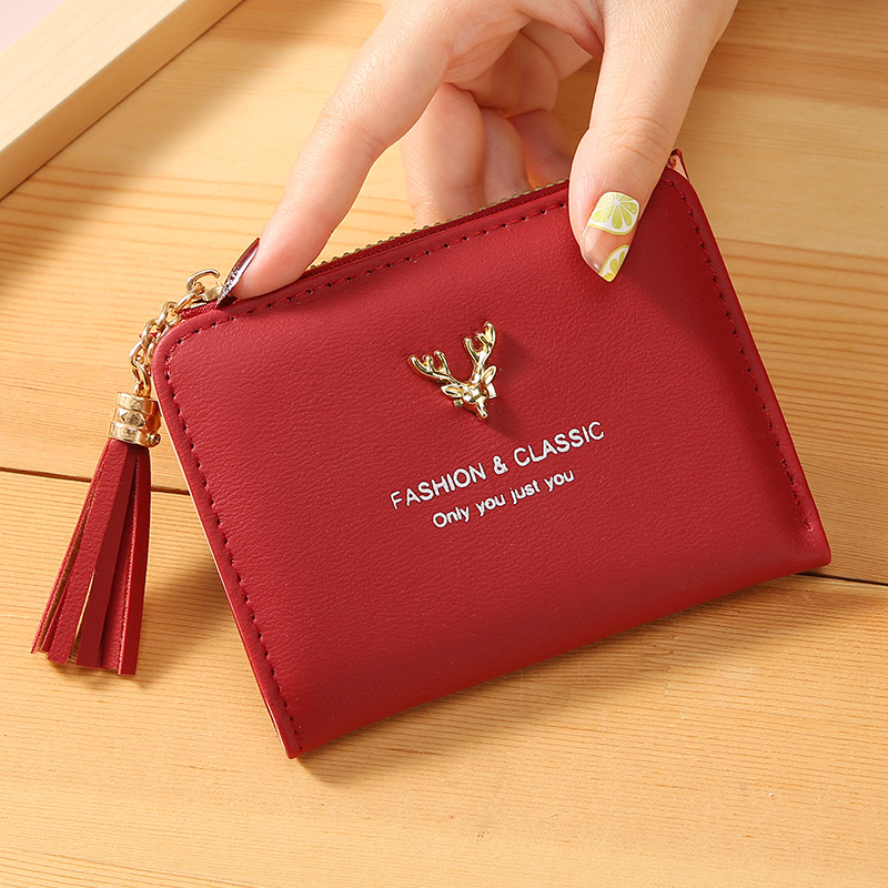 ♥DPS829♥Dompet Mini Lucu Dompet Wanita Impor Dompet Koin Dompet Ritsleting Wanita 2023