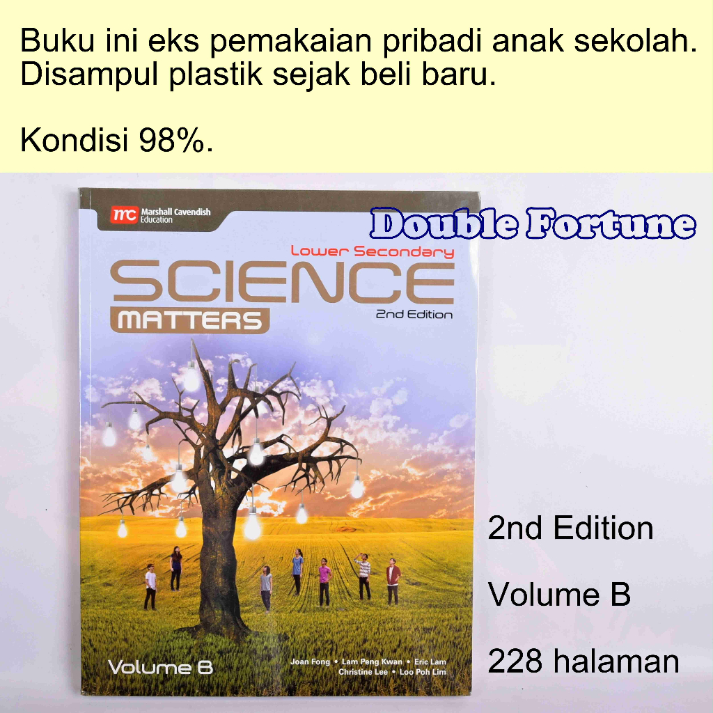 SCIENCE MATTERS  2nd EDITION   LOWER SECONDARY   BUKU IMPORT  TEXTBOOK &amp; PRACTICAL BOOK   MARSHALL CAVENDISH BUKU IMPORT