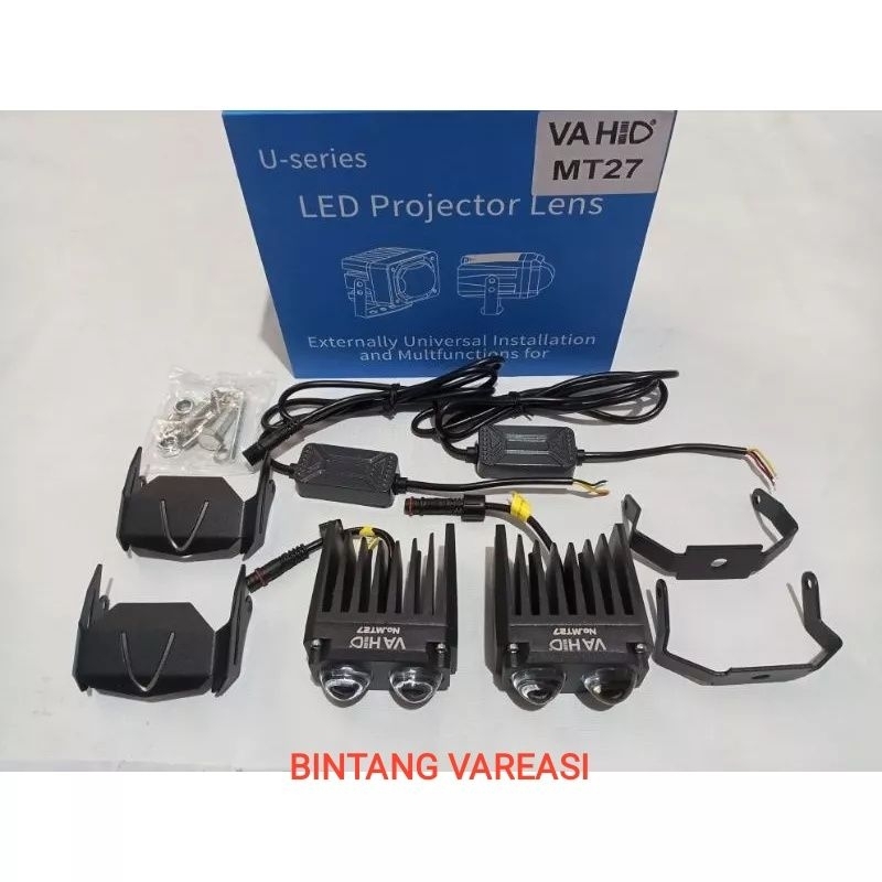 LAMPU SOROT LASER MT-27 VAHID ORIGINAL CAHAYA PUTIH-KUNING & PUTIH-PUTIH