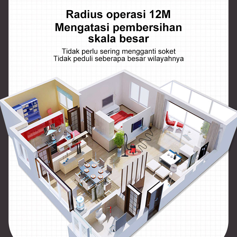 bestpromo tixx vacuum cleaner penyedot debu karpet dan kasur sofa 15l vacuum cleaner wet and dry