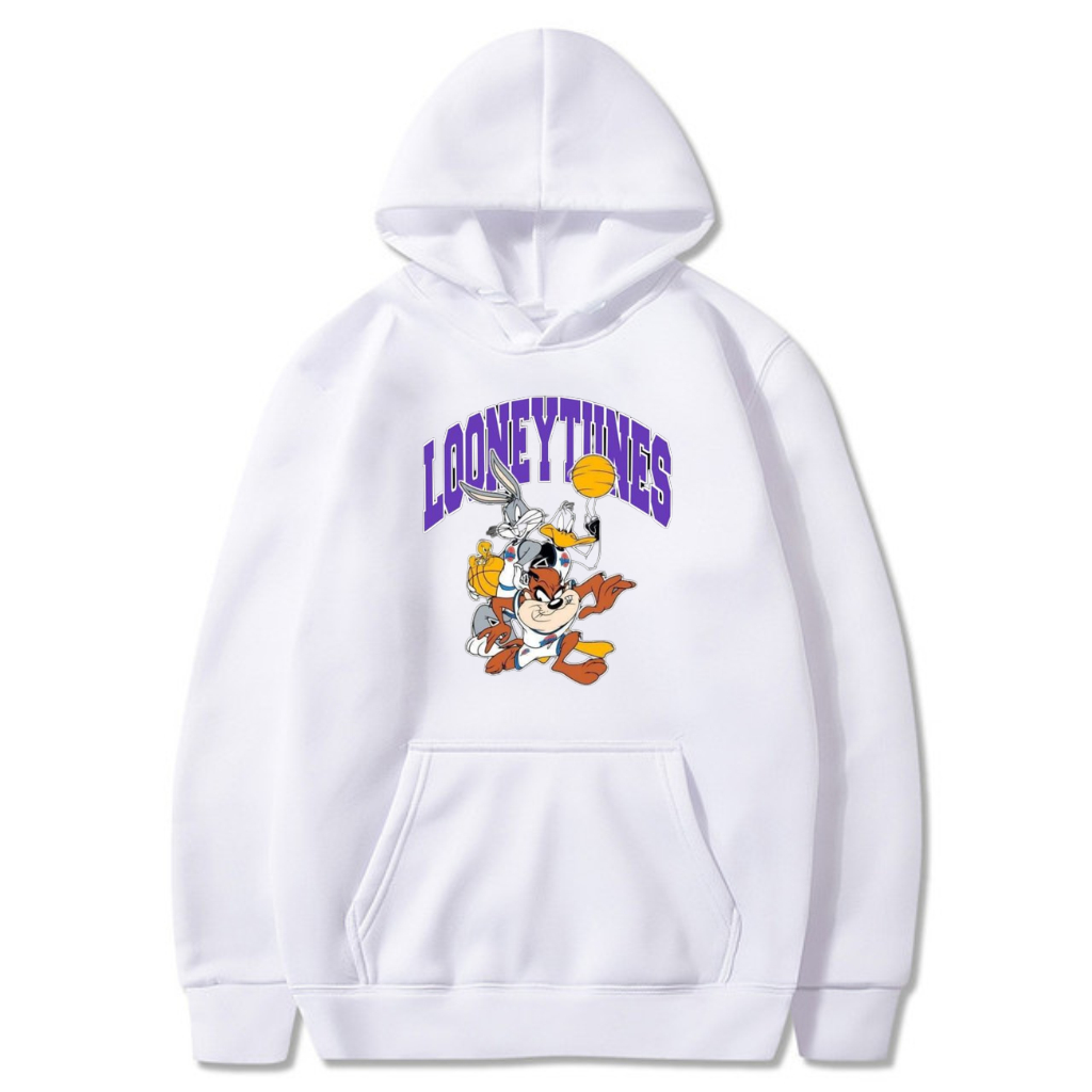 Jaket Hoodie Looneytunes Sablon / Sweater Looneytunes Pria &amp; Wanita / Hoodie Pria