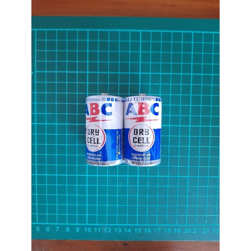 ABC dry cell batu baterai ukuran besar