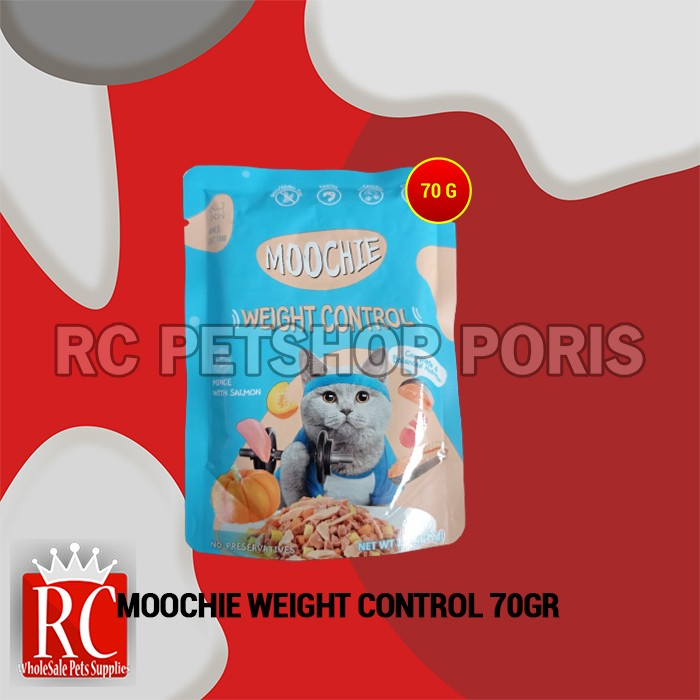 Makanan Basah Kucing Moochie Wet Cat Food Pouch Sachet 70 gram