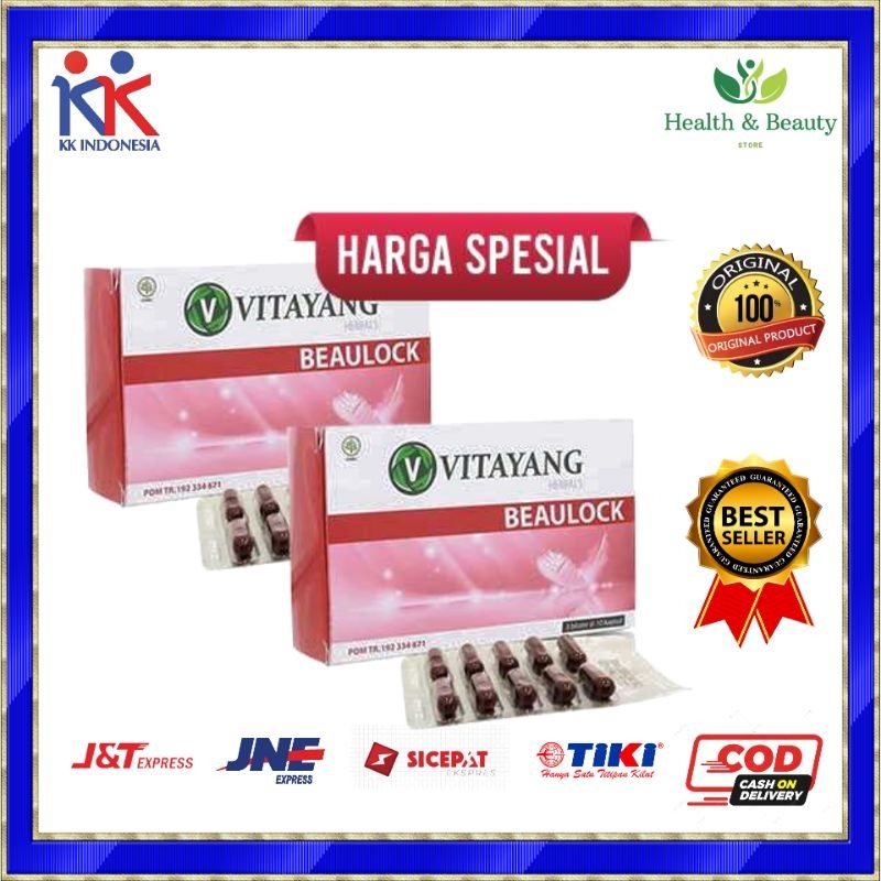 Vitayang Beaulock Astaxanthin penuaan dini KK original