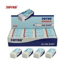 

Penghapus Joyko B40 Putih Kecil ( PACK )
