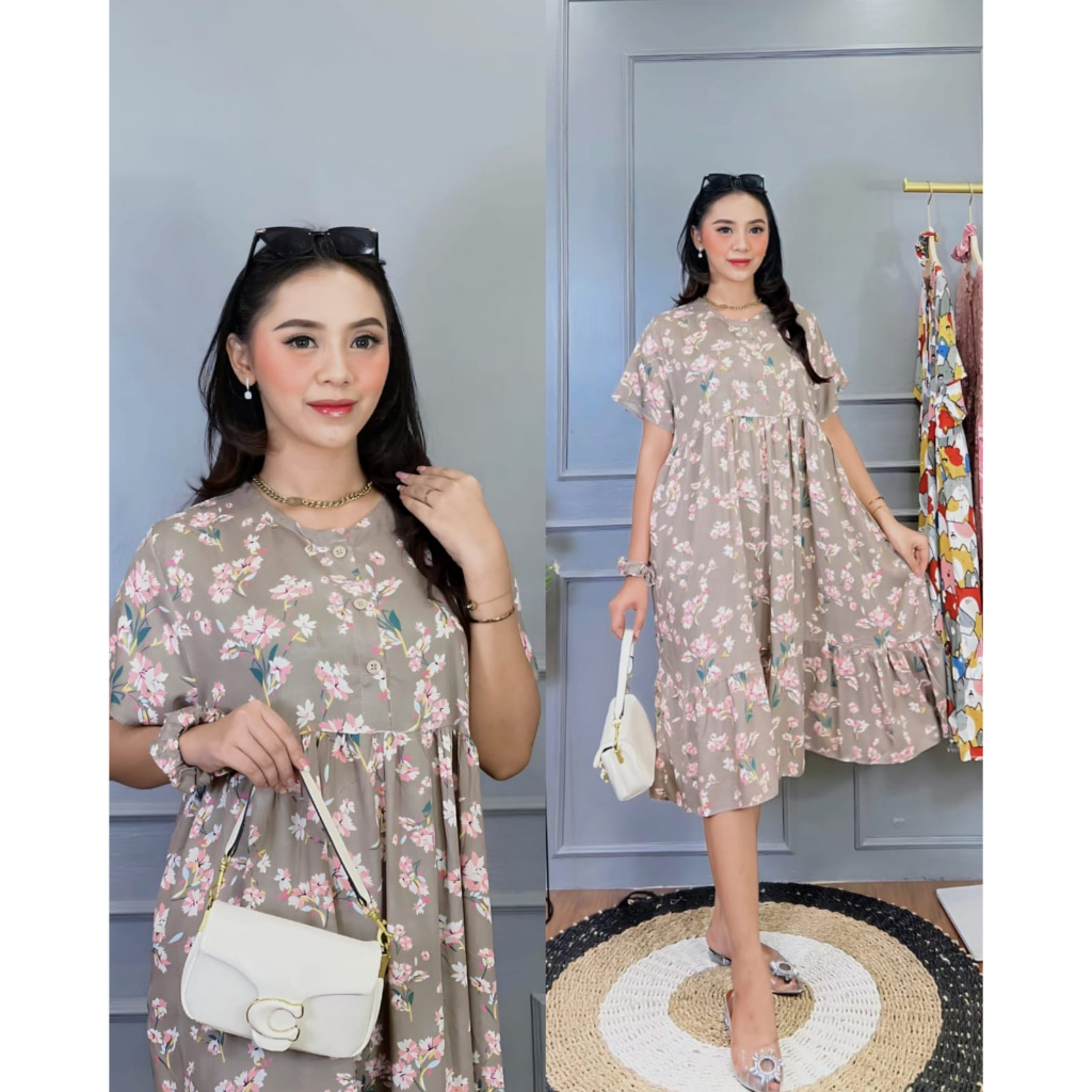 Zea dress byceline/Dress Selutut/dress viral