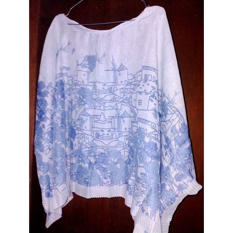 Outer Trendy Kimono Blue Sky