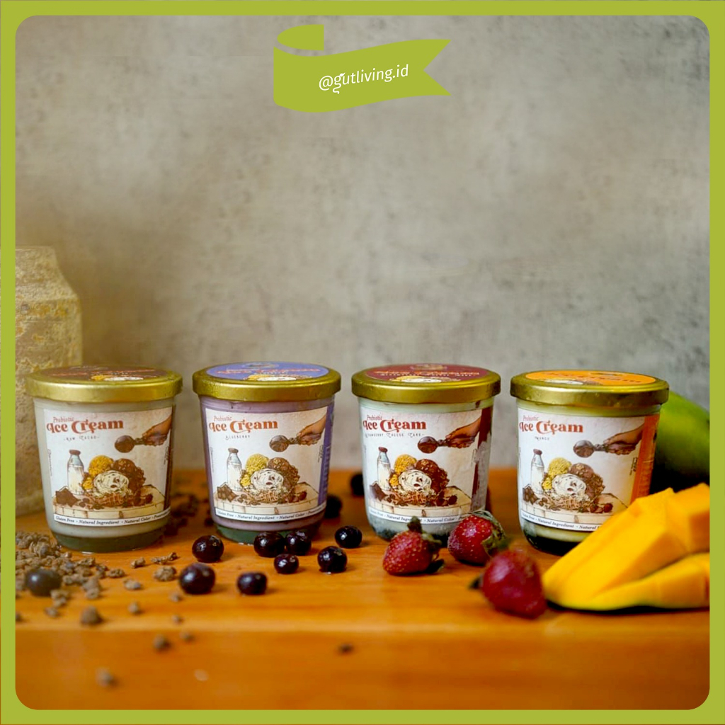 

Probiotic Kefir Ice Cream Grass Fed Natural Falik Farm (Es Krim Kefir Probiotik)
