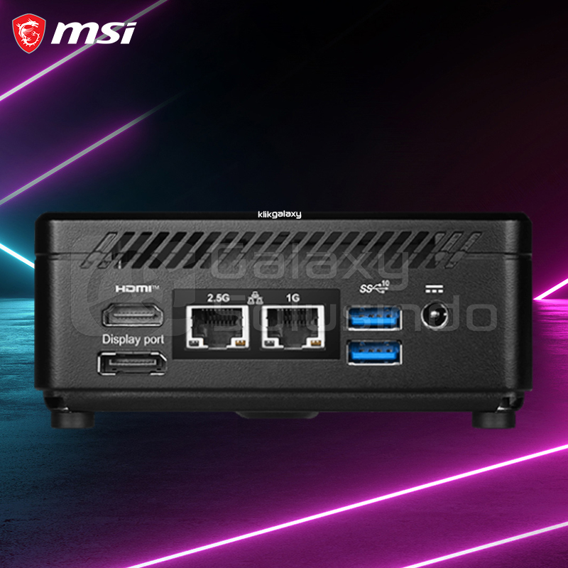 MSI CUBI 5 12M 050BID Kit Barebone Mini PC - Intel Core i3-1215U