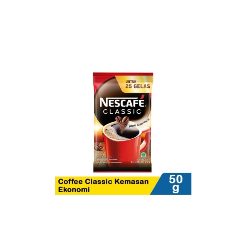 

Nescafe kopi classic kemasan ekonomis 45g