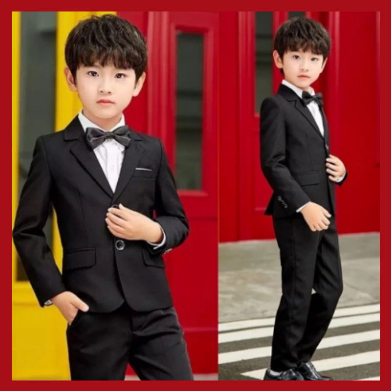Baju Pesta Setelan Jas Anak Laki Laki Keren Modis Mewah Trand Modern Viral Model Terbaru 2023 Set Ce