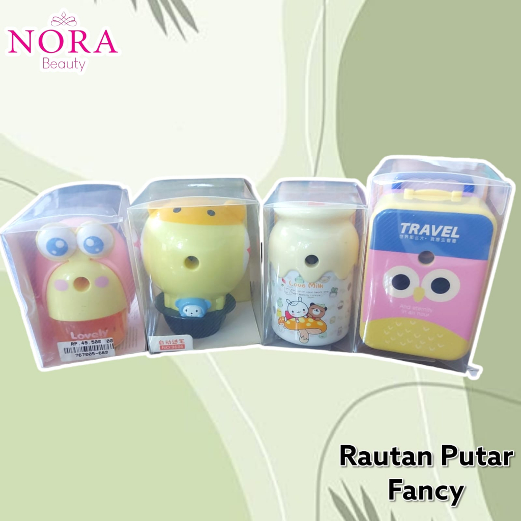 

BACK TO SCHOOL - Rautan Pensil Putar Fancy / Rautan Putar Import // murah