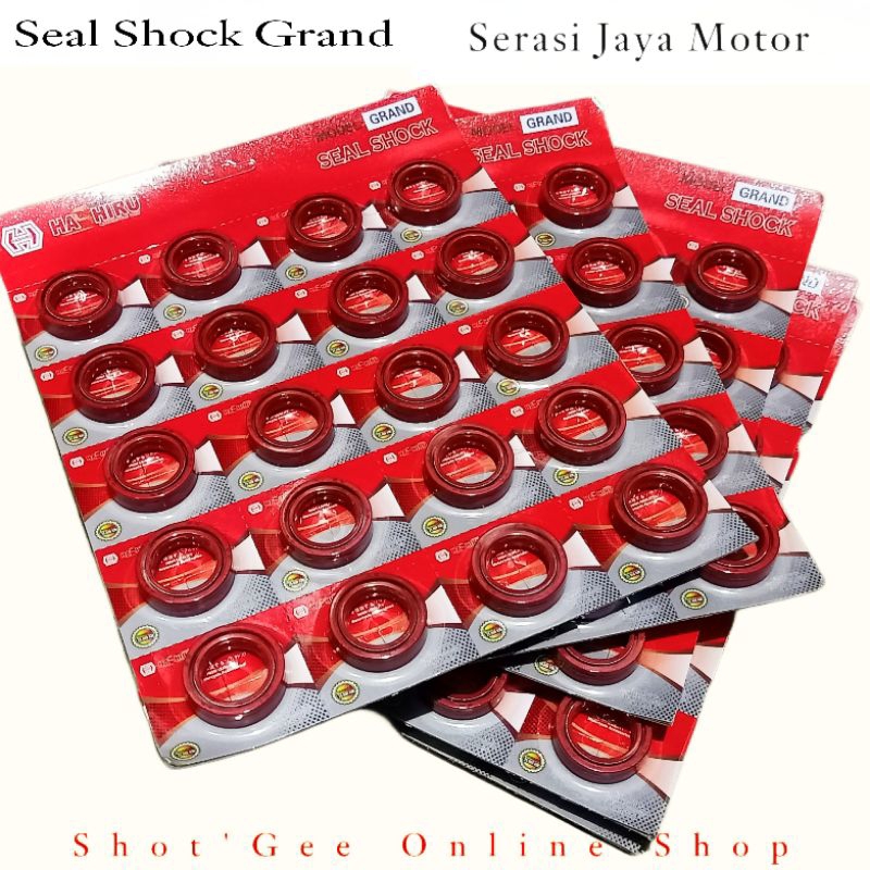 HARGA 1PCS/1BIJI SEAL SHOCK DEPAN GRAND/SUPRA/BLADE/REVO/SMASH/VARIO/BEAT/SCOOPY/MIO/M3/MIO J/SOUL