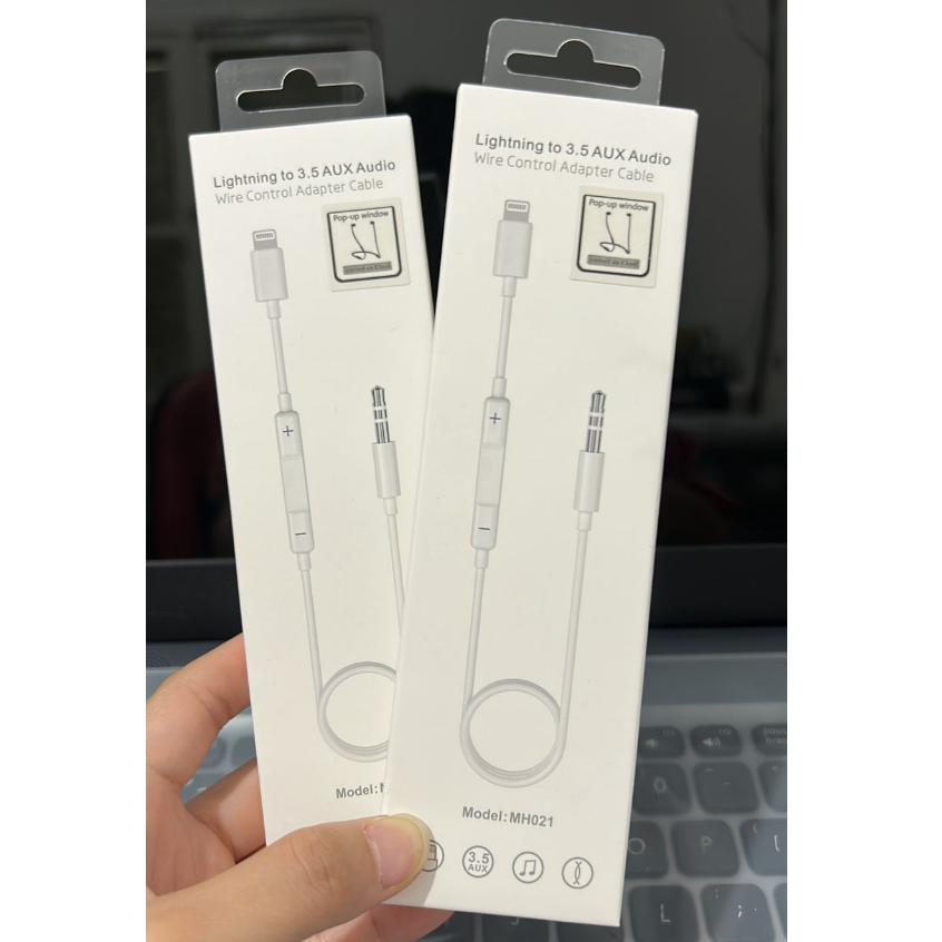 AUX Cable iphone Lightning 3.5mm Audio iP 7 8 X XR XS Max 11 Pro Max kabel audio MH021