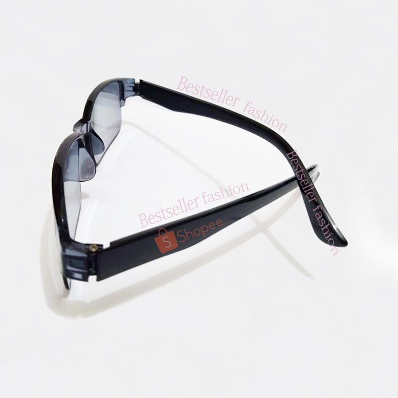 NUZ Kacamata baca trendy plus anti UV ukuran Plus (+) 0.50 s/d 4.00