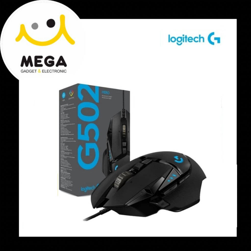 Logitech G502 Hero Gaming Mouse Garansi Resmi Logitech Indonesia