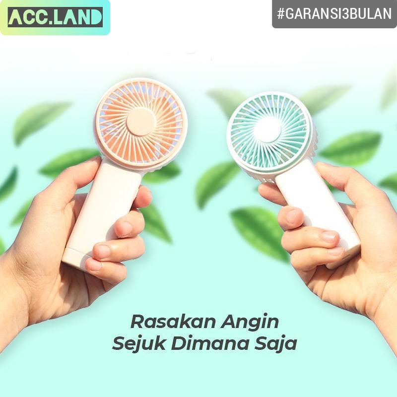 Kipas Angin Mini Simple Genggam (FREE KABEL CAS &amp; GANTUNGAN) - Kipas Mini Portable - Mini Fan Portable