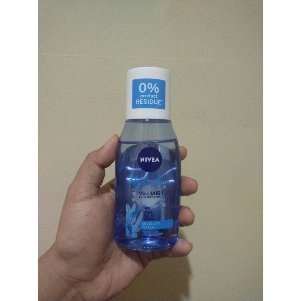 `ღ´ PHINKL `ღ´ ⓝⓘⓥⓔⓐ Nivea Micellar water pembersih makeup sekali oles kosmetik langsung bersih dengan bahan pemutih wajah