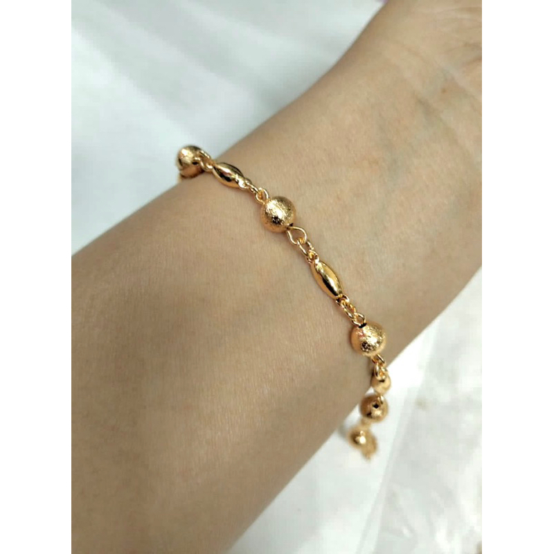 gelang tangan wanita//perhiasan//gelang//gelang lapis emas
