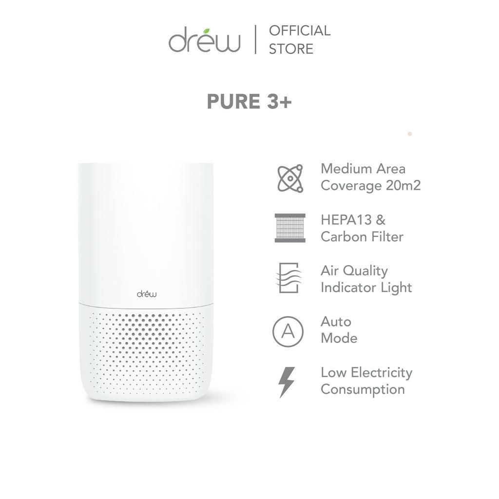 DREW Air Purifier - Pure 3+ / Mesin Pembersih Udara