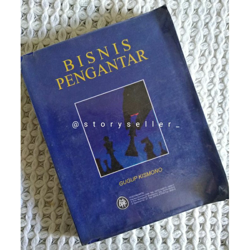 [PRELOVED] Bisnis Pengantar, Edisi Pertama (Gugup Kismono)