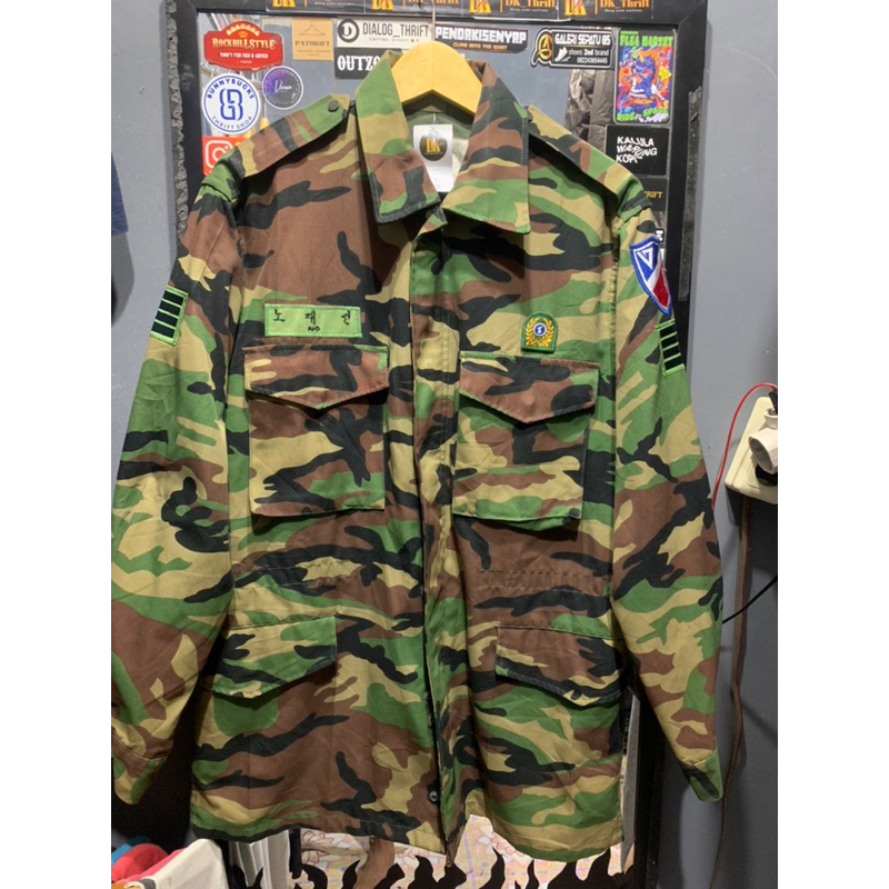 army jaket vintage second