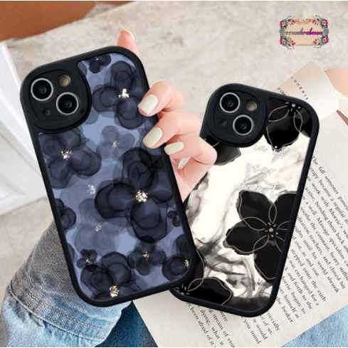 SS831 SILIKON SOFT CASE SOFTCASE CASING LUXURY FLORAL CASE FOR VIVO Y71 Y75 T1 Y55 5G Y35 Y81 Y83 Y91 Y93 Y95 Y91C Y1S V5 V5S V5 LITE V7+ V20 V21E V25 V25E V27E S16E V27 PRO S16 5G SB5633