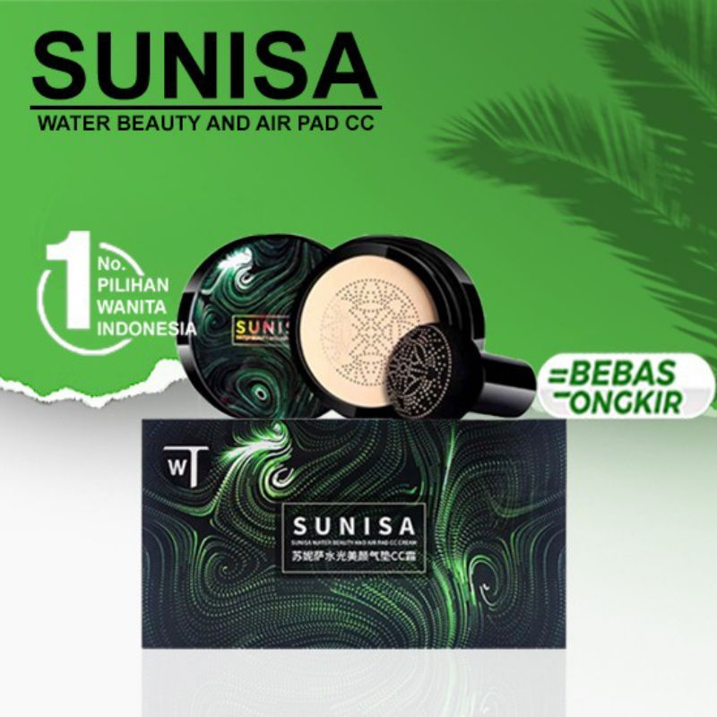 [READY STOCK BANYAK] SUNISA CUSHION/BEDAK SUNISA/SUNISA CUSHION GAGANG JAMUR (SUNISA) KEMASAN LAMA