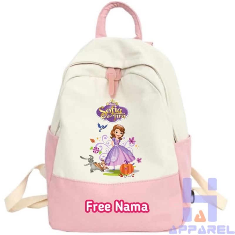 TAS RANSEL ANAK SOFIA THE FIRST DISNEY