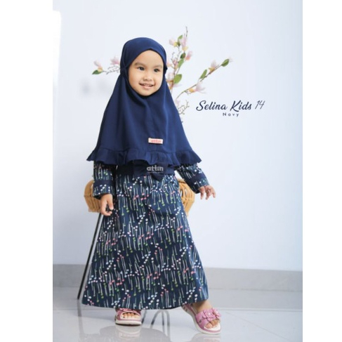 Gamis Anak Anak Selina Dress Kids Set By Attin Gamis Dan Jilbab