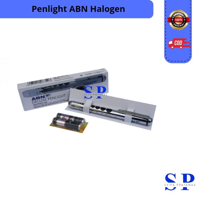 Alat Medis Penlight ABN  Deluxe Senter Nyala Kuning