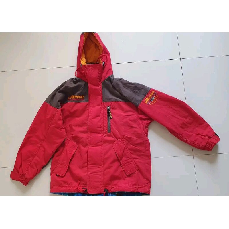 JACKET ELLESE OUTDOOR BY GOLDWIN MULTI ADVENTURE GEAR GORPCORE STYLE PRELOVED LIKE NEW BAHAN KANVAS 