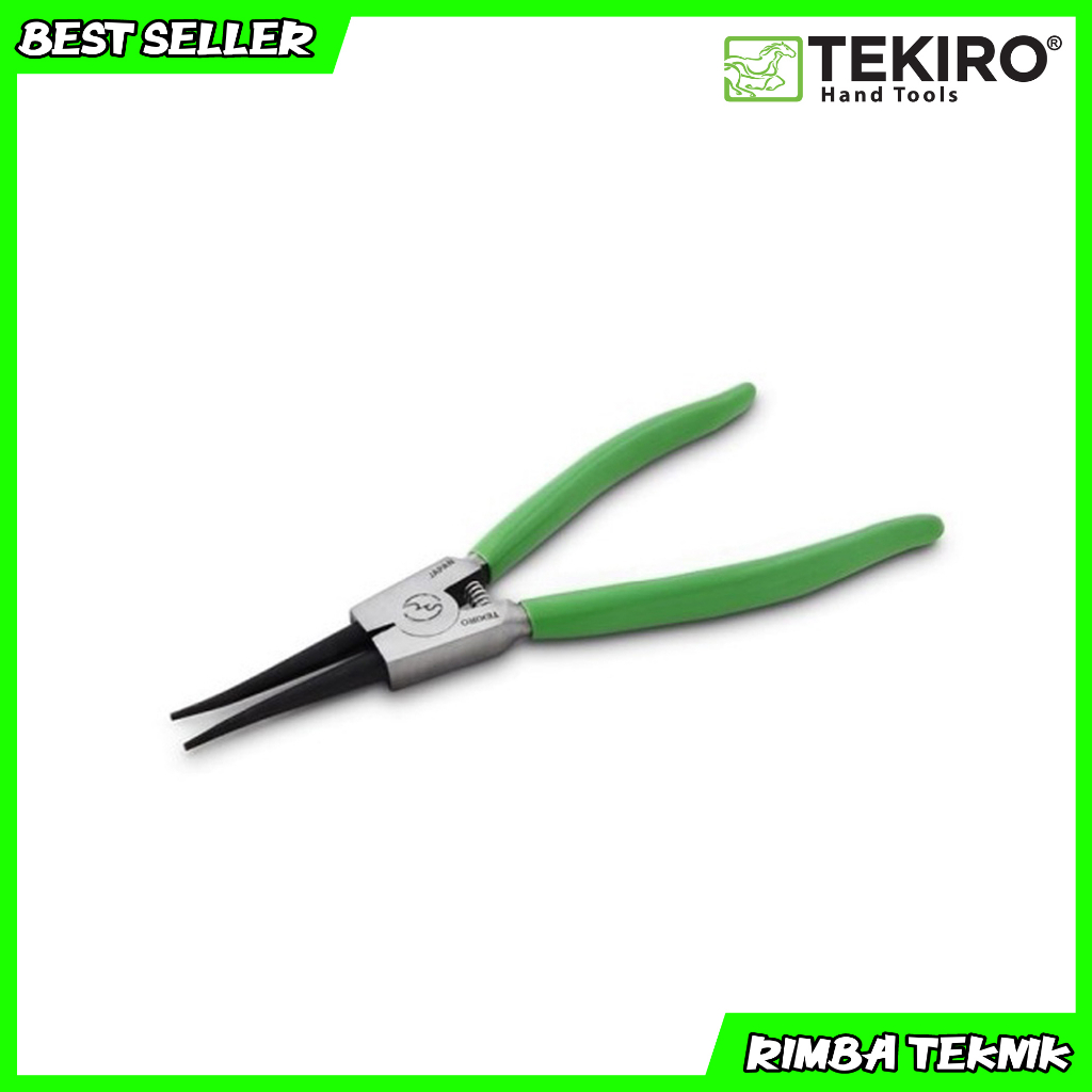 TEKIRO SNAP RING PLIERS ES 7 INCH - TANG SNAP RING TEKIRO ES 7 INCI - LURUS BUKA