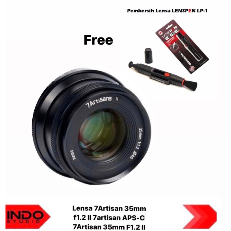 Lensa 7Artisan 35mm f1.2 mark ll 7artisan APS-C 7Artisan 35mm F1.2 ll