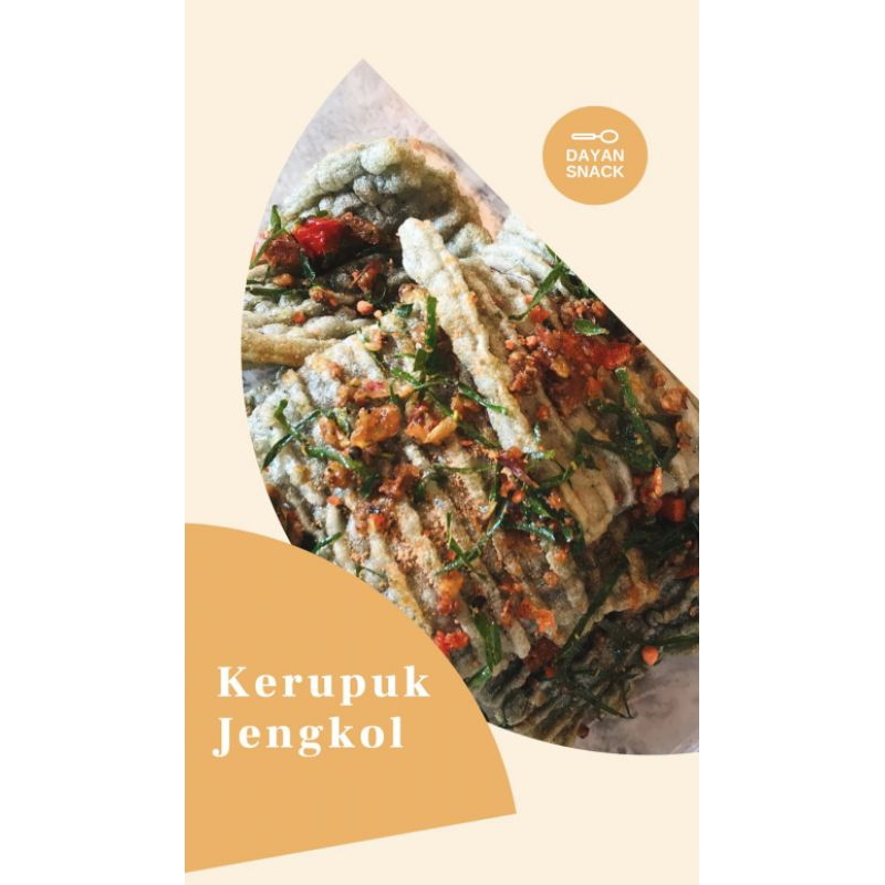 

kerupuk jengkol pedas daun jeruk original