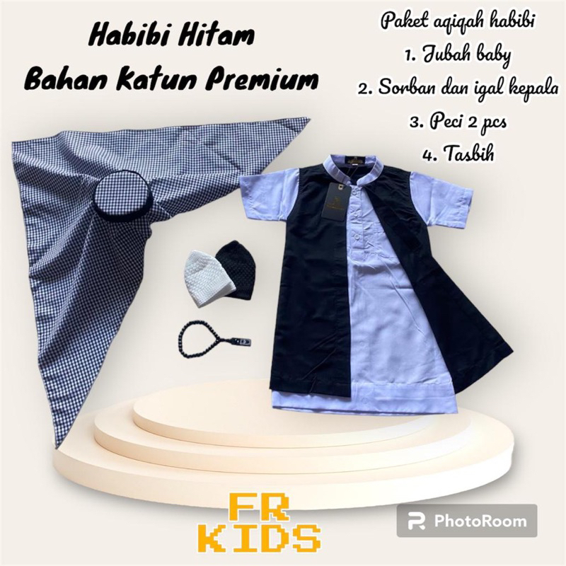 jubah habib/Jubah anaka/Jubah bayi aqiqah/gamis anak laki-laki/best seller/jubah habibi
