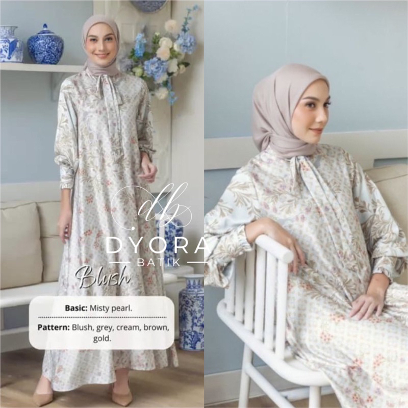 Gamis Maxmara Viony M/L/XL/XXL/JUMBO Gamis Seragaman Raya Kondangan Muslim High Quality