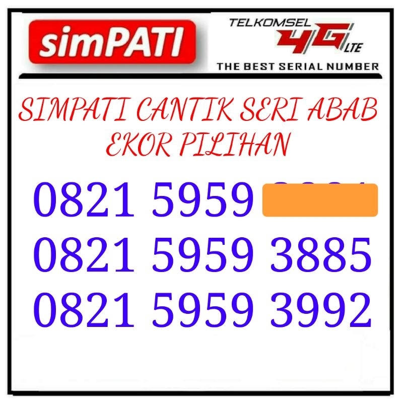 NOMOR CANTIK SIMPATI