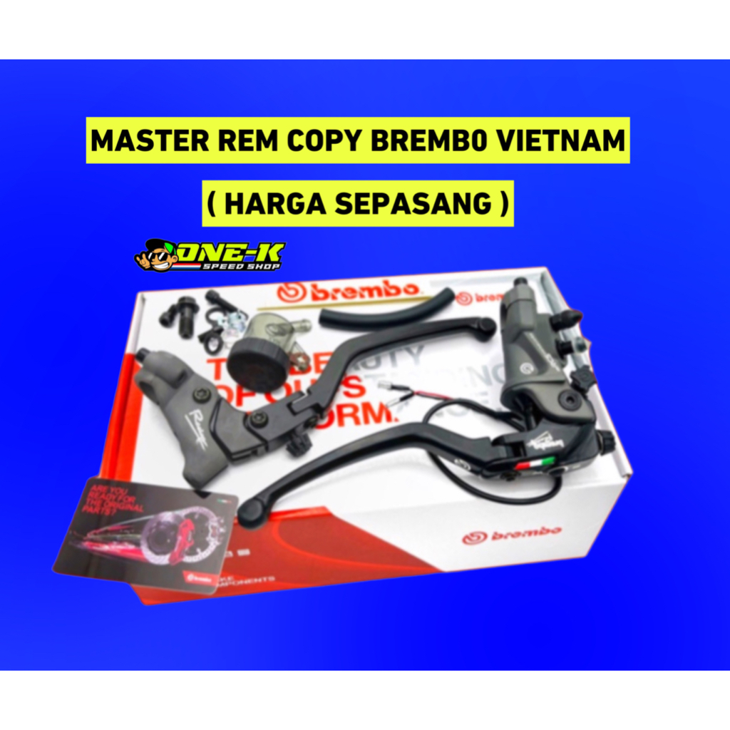 Master Rem SET Copy brembo VIETNAM rcs 19 corsa costa &amp; KTC RACING NEW 2023 Radial Big Size up 105 Aerox vario beat R15 R25 cbr vixion Rx king plus vario xabre rx king  ninja 250 vixion aerox mio beat honda yamaha gsx suzuki ninja satria fu sonic mxking