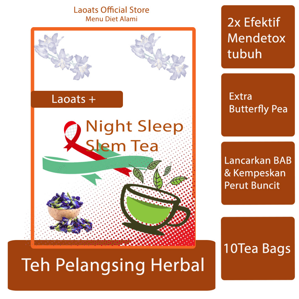 

obat langsing enak night tea (10pcs)